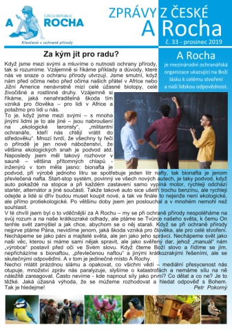 č. 33 – prosinec 2019