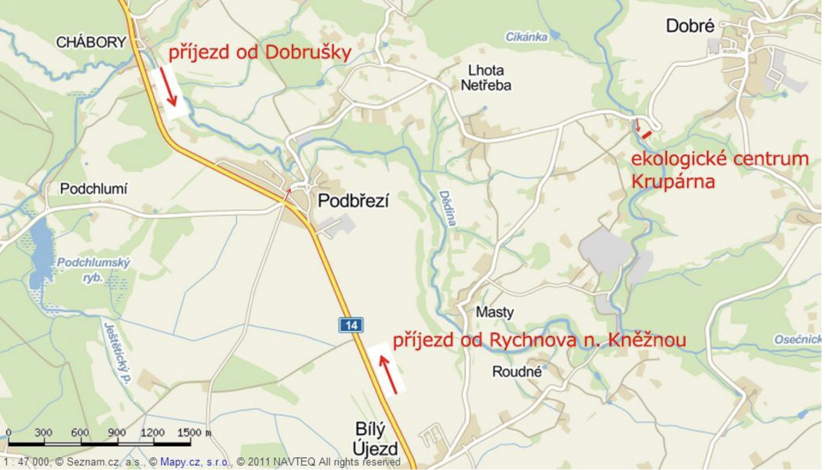 La Rocha Czech Map
